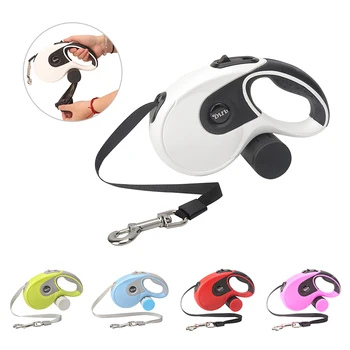 

Dog Leash Automatic Retractable Anti-Slip Handle Leashes Rope For Medium Dogs Outdoor Walking Running Pet Extending Leashes Lead