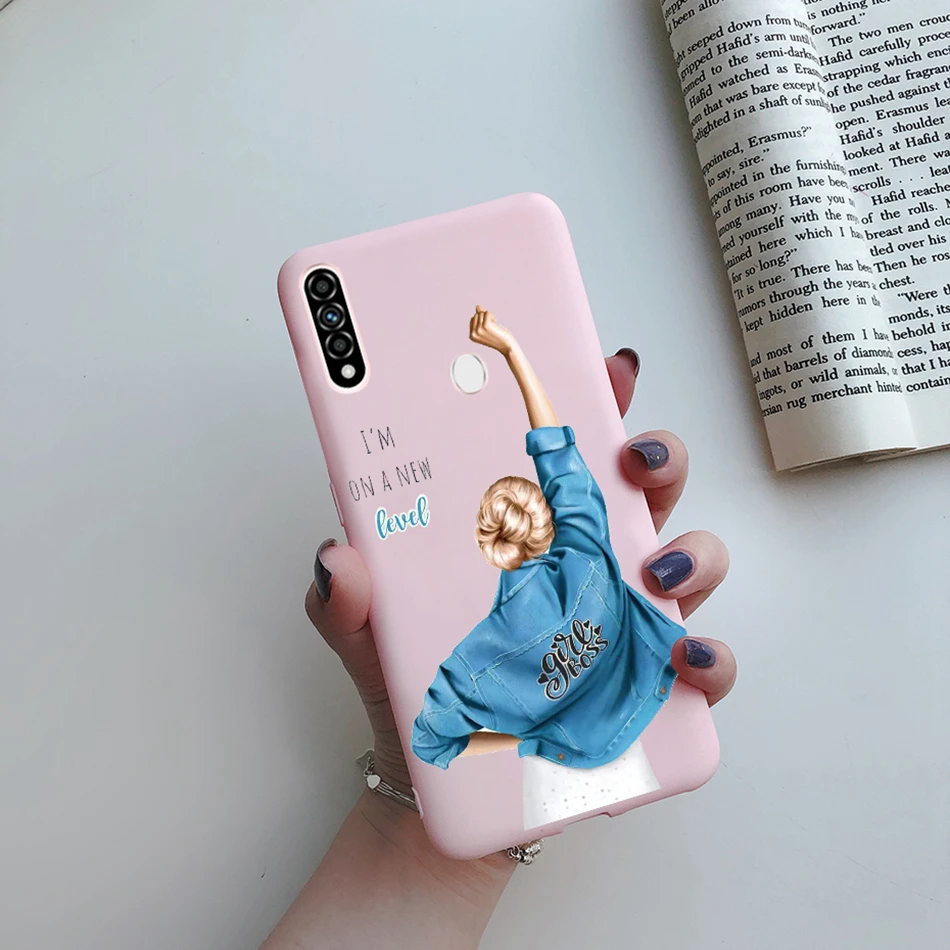 For Funda OPPO A31 2020 CPH2015 Phone Case Sweet Heart Couple Frosted Soft Back Protector Cover For OPPO A31 A 31 OPPOA31 Bumper phone cover oppo