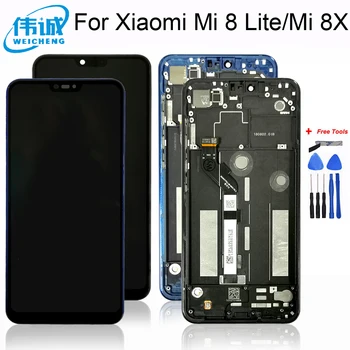

6.26" For Xiaomi mi 8 lite mi 8 Youth LCD Display+Touch Screen For mi 8x Digitizer Assembly + Frame for XiaoMi mi8 lite+Tools