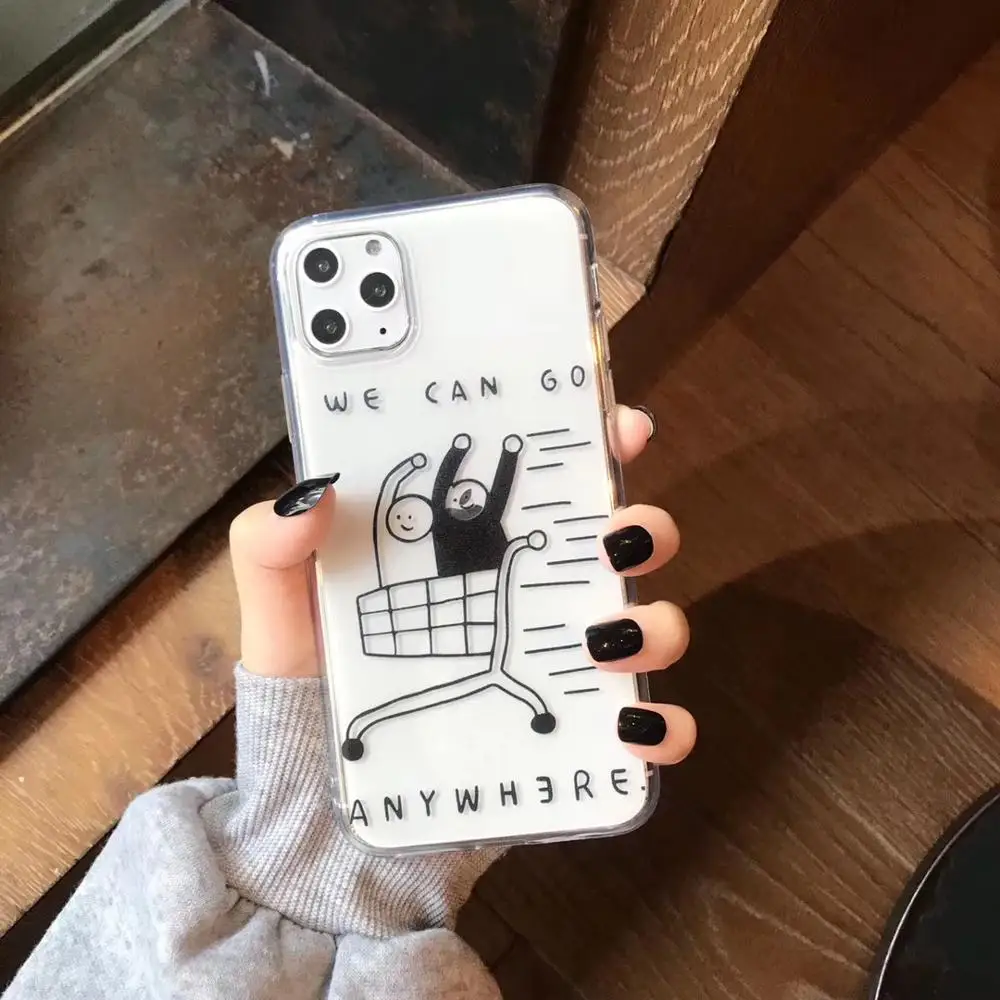 Корзина для покупок чехол телефона Samsung Galaxy Note 10 8 9 плюс S10 E S9 S8 S7 S20 plus Ultra A30 A50 A70 A80