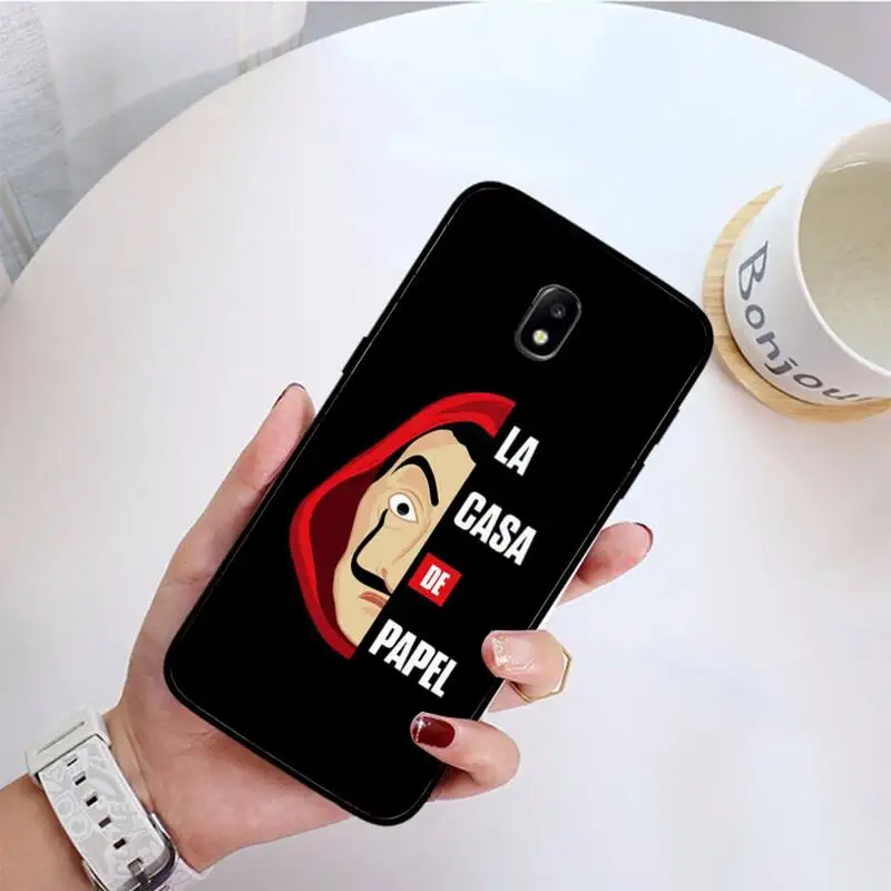 TV series Money Heist House of Paper Phone Case cover For Samsung Galaxy J7 J6 J6PLUS J8 J4 J4Plus J7DUO J7NEO J2 J5 J6 J7 Prime