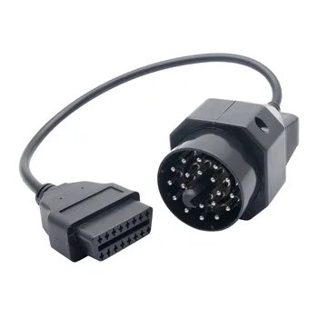 

For BMW OBDII 16P TO 20PIN ADAPTOR DIAGNOSTIC LEAD CABLE PLUG OBD New Automotive diagnostic tools instrument accessories #Z