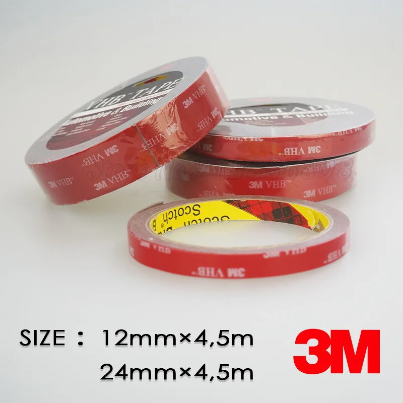 Red Filme Liner Acrylic Foam Tape for Automobile Industry - China