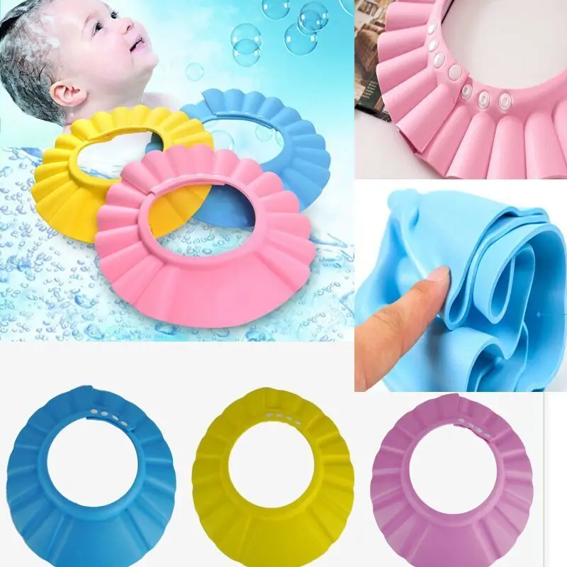 Hair Wash Hat Shampoo Shower Cap Hair Wash Shield Children