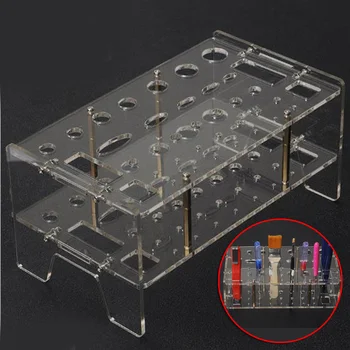 

Rack Tool Box Desktop Screwdriver Tweezer Electronic Protection Transparent