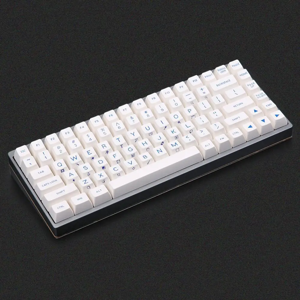 MAXKEY Photoshop SA keycaps ABS двойная съемка 138 клавиш механическая клавиатура MX