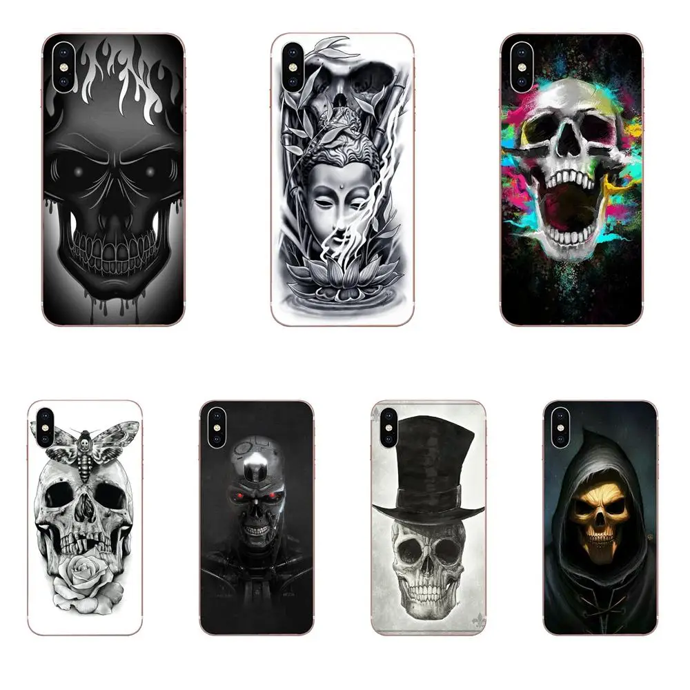 

Overwatchs Skull Skeleton For Huawei Honor Mate 7 7A 8 9 10 20 V8 V9 V10 G Lite Play Mini Pro P Smart Soft TPU Case Protective