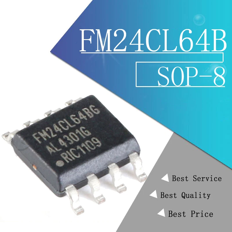 5 шт. набор из 64-кбит FM24CL64BG FM24CL64 SOP8 (8 K × 8) | Электронные компоненты и принадлежности
