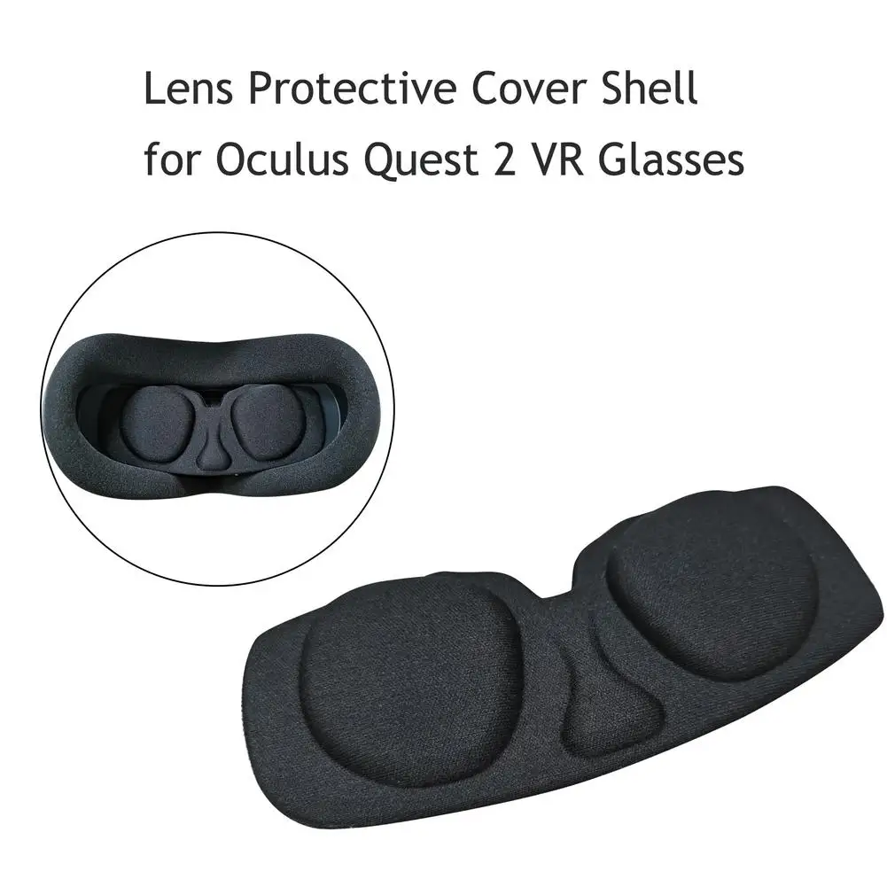 Funda protectora para lentes de VR, cubierta antiarañazos para lentes Oculus Quest 2 VR, a prueba de polvo, accesorios para lentes Oculus Quest2 Vr
