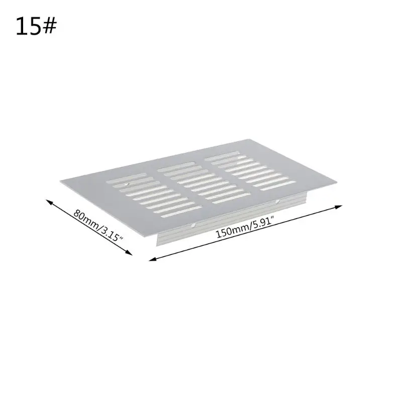 Aluminum Alloy Air Vent Grille 15-50cm