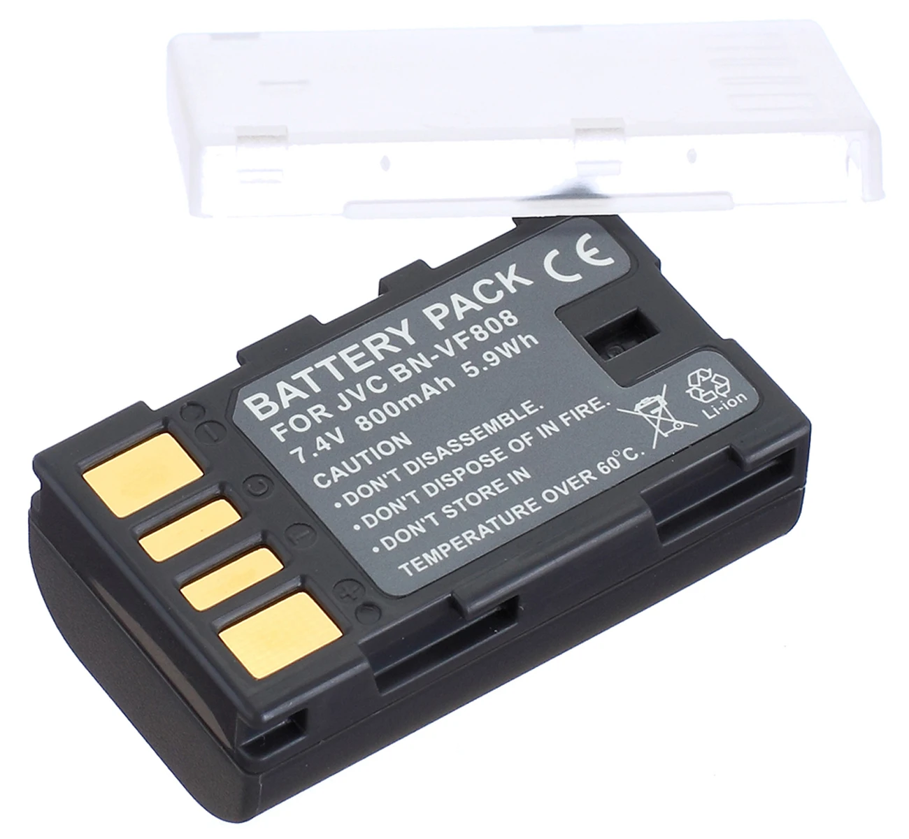 Rechargeable Li-ion Battery Pack For JVC Everio GZ-MS100U GZ-MS100RUS Camcorder GZ-MS100RU