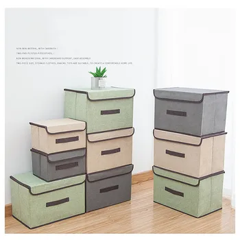 

Storage Box Foldable Oxford Cloth Storage Box Steel Frame Storager Foldable Large Waterproof Laundry Bucket Home Bathroom