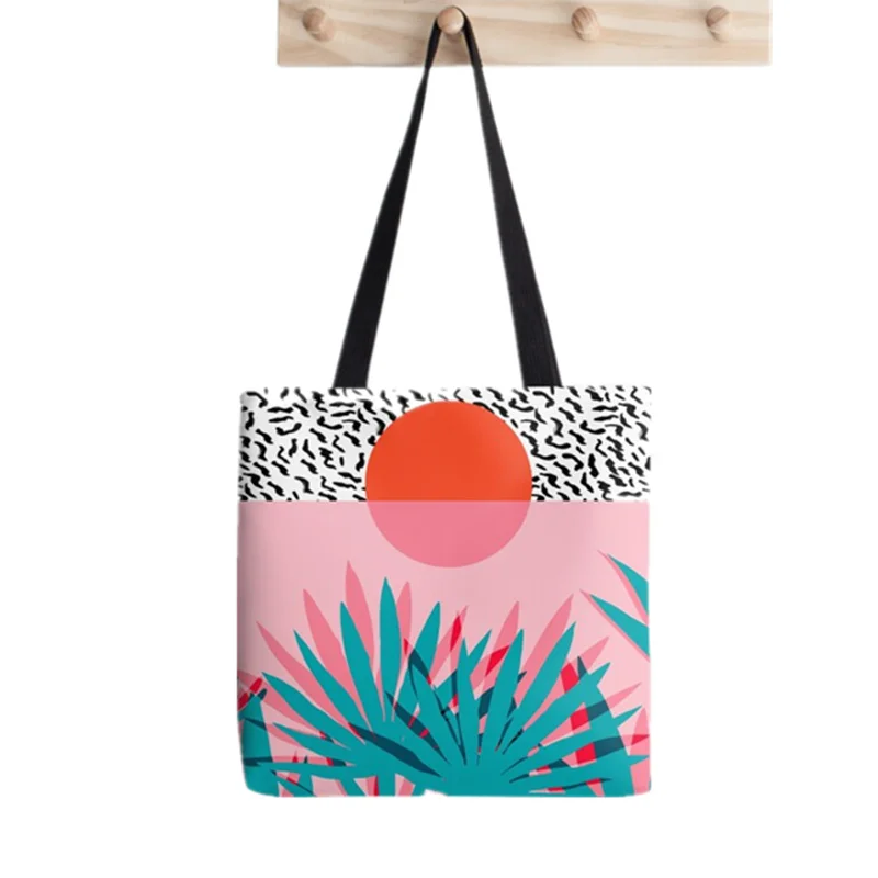 2021 Shopper Witchcraft Tote Bag Printed Tote Bag women Harajuku shopper handbag girl Shoulder shopping bag Lady Canvas Bag