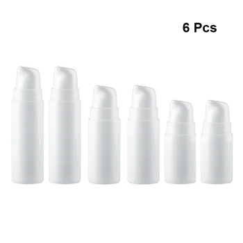 

6PCS/Set Refillable Bottles Travel Containers Toiletry Bottles Squeezable Travel Tube Sets with Spray Bottle for Shampoo Lotion