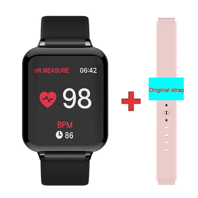 2021 Mens Smart Watch Waterproof B57 Hero Band 3 Heart Rate Blood Pressure Sprots Relogio Smartwatches Bracelet for Android IOS 