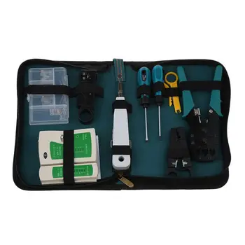 

11 in 1 Professional Network Computer Maintenance Repair Tool Kit Toolbox