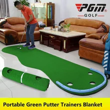 PGM коврик для игры в гольф, зеленый Тренировочный Коврик для гольфа, искусственная трава, Тренировочный Коврик для гольфа, набор для упражнений