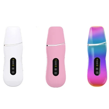 

Ion Skin Scrubber Facial Care Ultrasonic Scrubber Cleaner Blackhead Removal Face Peeling Extractor Skin Beauty Device