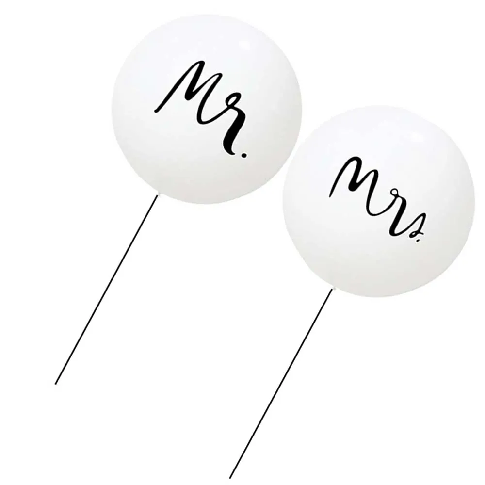 Lychee DIY Mr Mrs Орхидея связка латексные праздничные воздушные шары День рождения фестиваль украшения Аксессуары