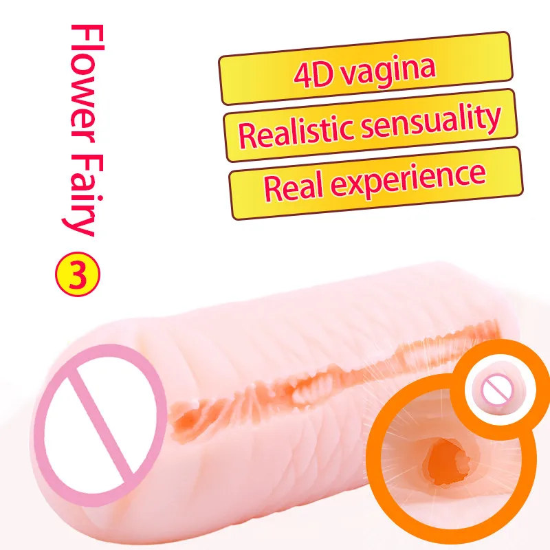 Секс-игрушки для мужчин карманная Вагина мастурбатор настоящая чашка Мягкий