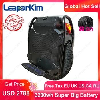 

LeaperKim Veteran sherman Electric unicycle 100V 3200wh motor power 2500W Off-road 20 inch wheel max speed 70km/h