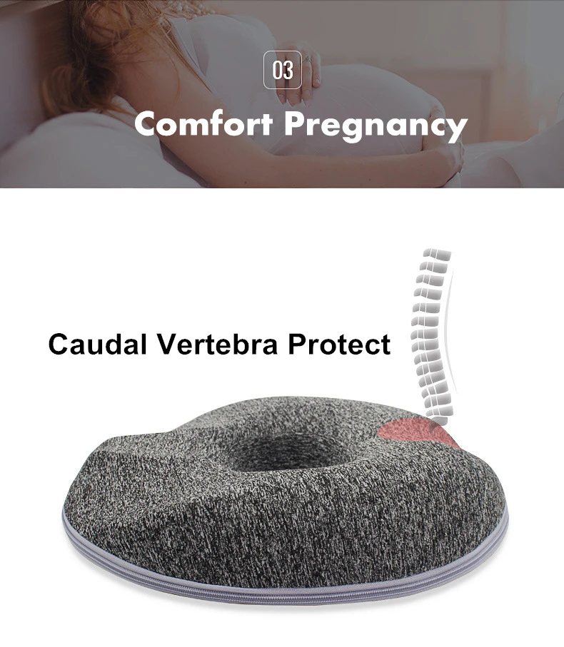 PurenLatex Cooling Gel Chair Cushion Seat Coccyx Comfort Hemorrhoid (12)