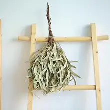 Листья эвкалипта, сушеные цветы, букет, искусственные цветы для дома, вечерние, свадебные украшения, цветочное расположение декора, Новинка