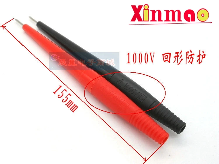 Bâton de stylo de test expérimental, 2 pièces, Shengli ulide mf47, universel, sonde de précision, barre de sonde, aiguille en cuivre