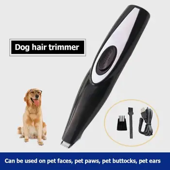 

ABS Dog Hair Trimmer Professional Electric Scissors Limit Comb Cat Hair Clipper Remover Cutter USB Pet Beauty Accessories