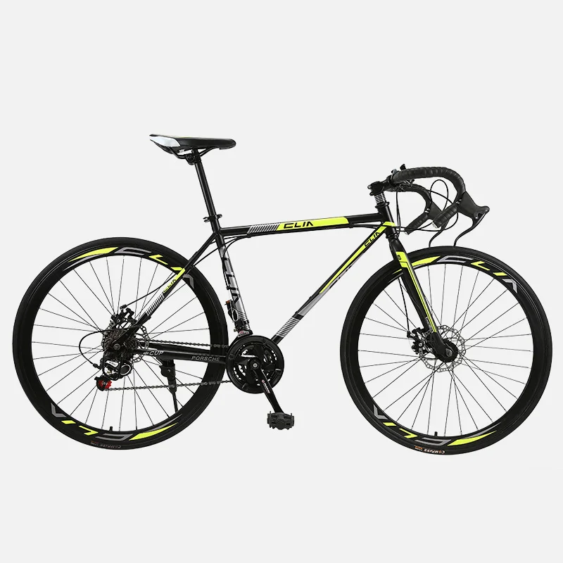 Road Bike Fixed Gear Bicycle 26 Inch 40 Knife 21 Speed Shift Bend Bicycle Male And Female Students Adult