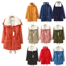 Wipalo Женская куртка с отворотом, парка на молнии с карманами, верхняя одежда, пальто с накладными карманами, плюс сайз, большой размер, осень зима