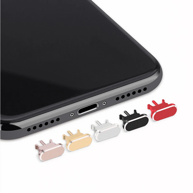Металлическая Пылезащитная заглушка для sim-карты для iphone 8, 7, 6 plus, аксессуары, Пылезащитная заглушка, заглушки для телефона, зарядка, аксессуары для смартфонов