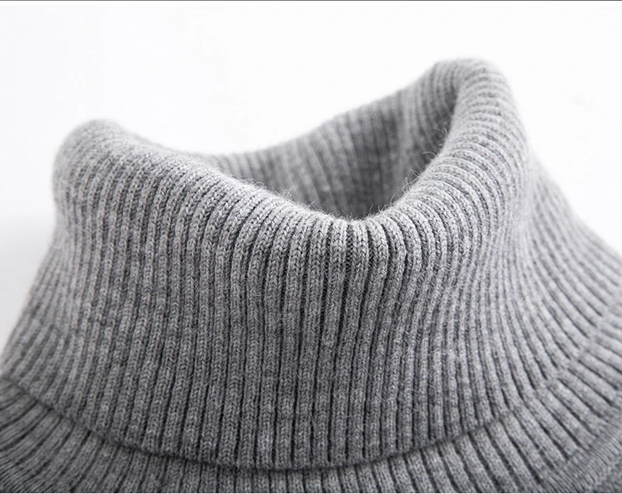 6 цветов мужской толстый шерстяной свитер зима стиль мода повседневная теплая тонкая водолазка свитера мужской бренд пуловер Одежда