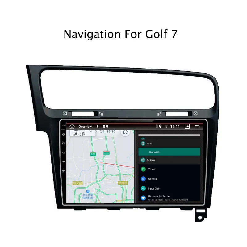 Excellent 10.1" RAM 2G ROM 32G Android 8.1 Car DVD GPS Player For VW Golf 7 2014-2018 Car Radio Stereo Head Unit with Navigation 3 Excellent 10.1" RAM 2G ROM 32G Android 8.1 Car DVD GPS Player For VW Golf 7 2014-2018 Car Radio Stereo Head Unit with Navigation 3