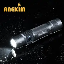 Тактический светодиодный фонарь ANEKIM VC30 SST40 с индикатором питания ATR, зарядка через USB, задний Магнитный фонарик 18650 до 2000 лм