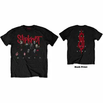 

Slipknot Wanyk Logo Mens T Shirt Unisex Tee Backprint Official Band Merch