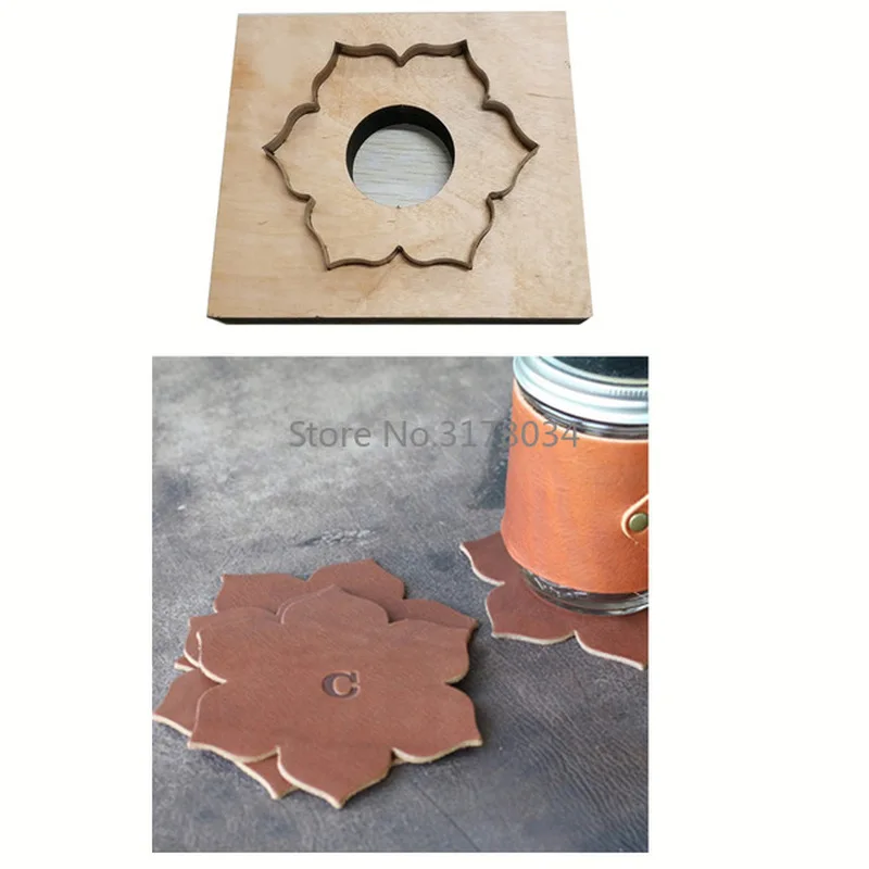 Индивидуальный инструмент MouldNew DIY цветок дизайн кожа ремесло Подставка под