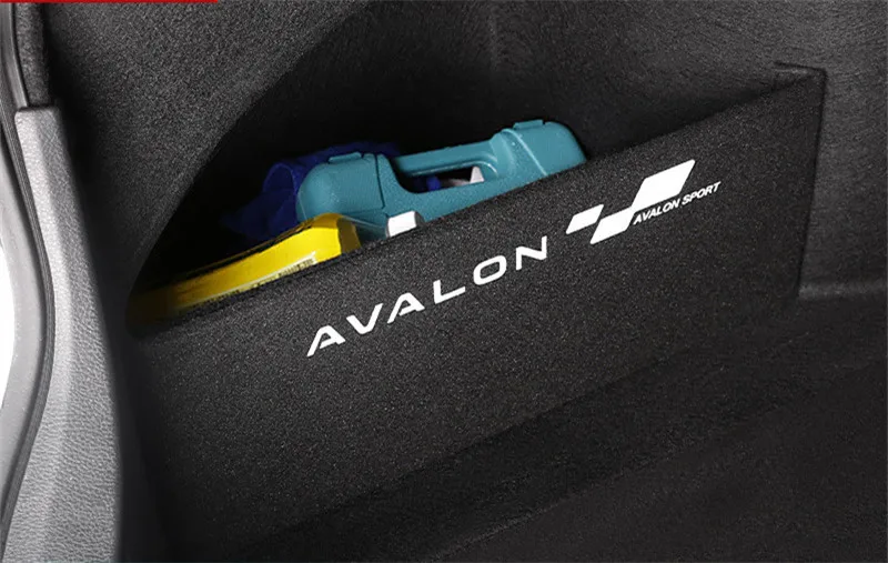 

Styling Car Trunk Stowing Organizer Board Tidying Side Storage Plate Plank Car Accessories for Toyota Avalon 2019 2020