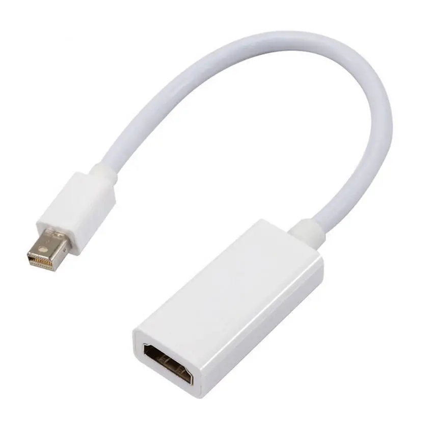 Mini Display Port DP Thunderbolt to HDMI адаптер видео кабель для Macbook Pro Air Mac к HDTV проектор