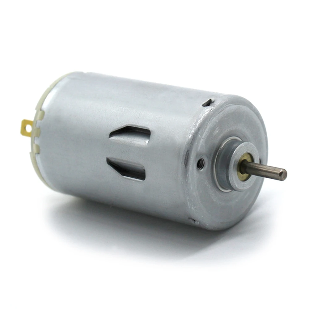 

2pcs Mini 550 DC Motor High Speed 12V 3400rpm PWM Reverse Low Noise Metal Moter DC6V-12V Electric DIY Tool Engine Drill Cutting
