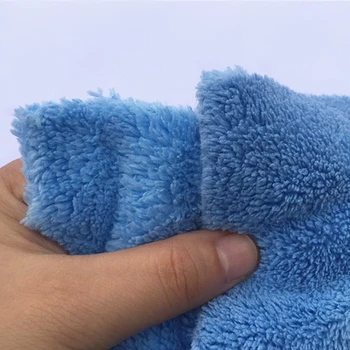 

Care Car cleaning towel Microfiber Washing Drying 40*40CM Coral velvet