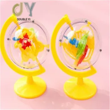 

Free shipping--Promotional plastic toys new design educational 3D maze ball toys