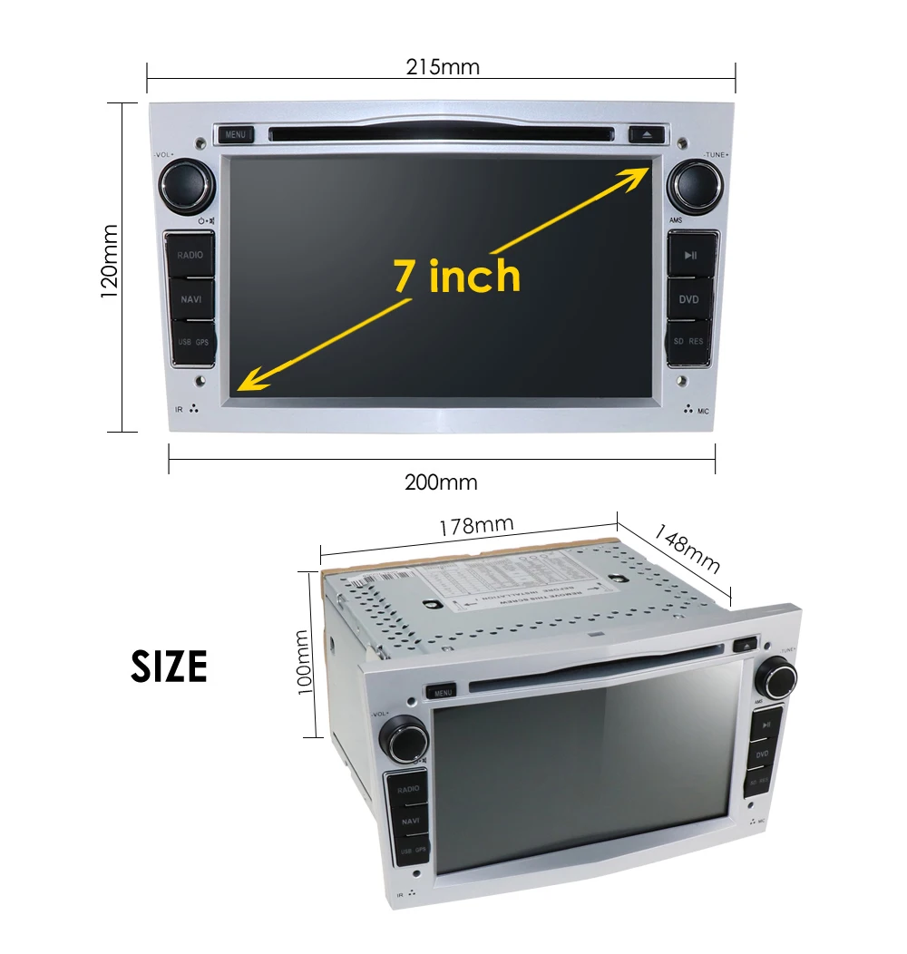 Hizpo автомобильный мультимедийный плеер gps Android 9,0 2Din для Vauxhall/Opel/Antara/VECTRA/ZAFIRA/Astra H G J Canbus dvd-плеер радио DAB