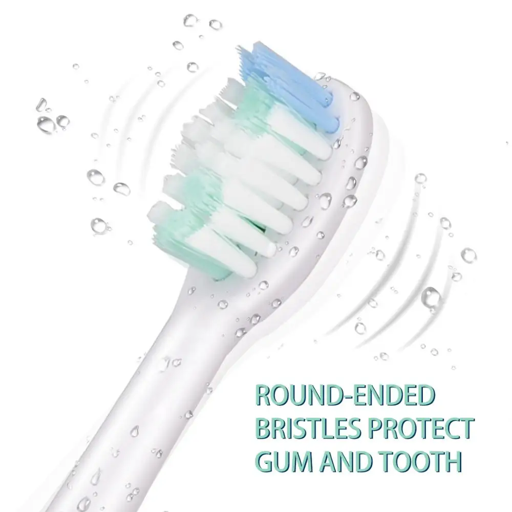 Toothbrushes Head for Sarmocare S100/200 2PC Ultrasonic Sonic Electric Toothbrush fit Digoo DG-YS11 Electric Toothbrushes Head Toothbrushes Head for Sarmocare S100/200 2PC Ultrasonic Sonic Electric Toothbrush fit Digoo DG-YS11 Electric Toothbrushes Head