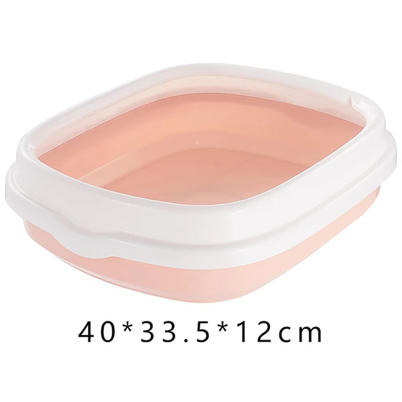 Pet Toilet Cat Litter Box Cat Dog Tray Toilet Supply Anti-Splash Dog Toilet Home Plastic Sandbox Pets Supplies Pet Toilet Cat Litter Box Cat Dog Tray Toilet Supply Anti-Splash Dog Toilet Home Plastic Sandbox Pets Supplies