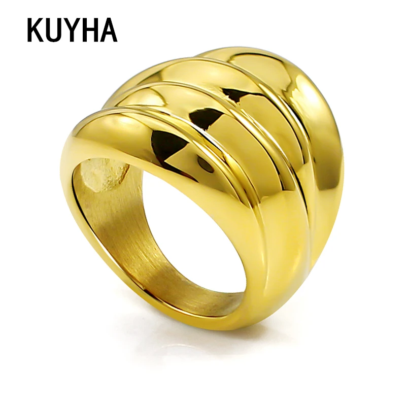Les Bijoux Новый Best продажи кольцо Мода 2016 года 316L Нержавеющая сталь серебро плотная