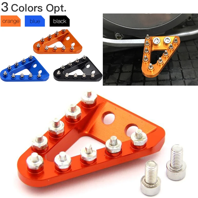 Задняя педаль тормоза шаг Совет пластина для KTM SX SXF EXC EXCF XC XCF XCW XCFW Husqvarna 125 150 250 350 450