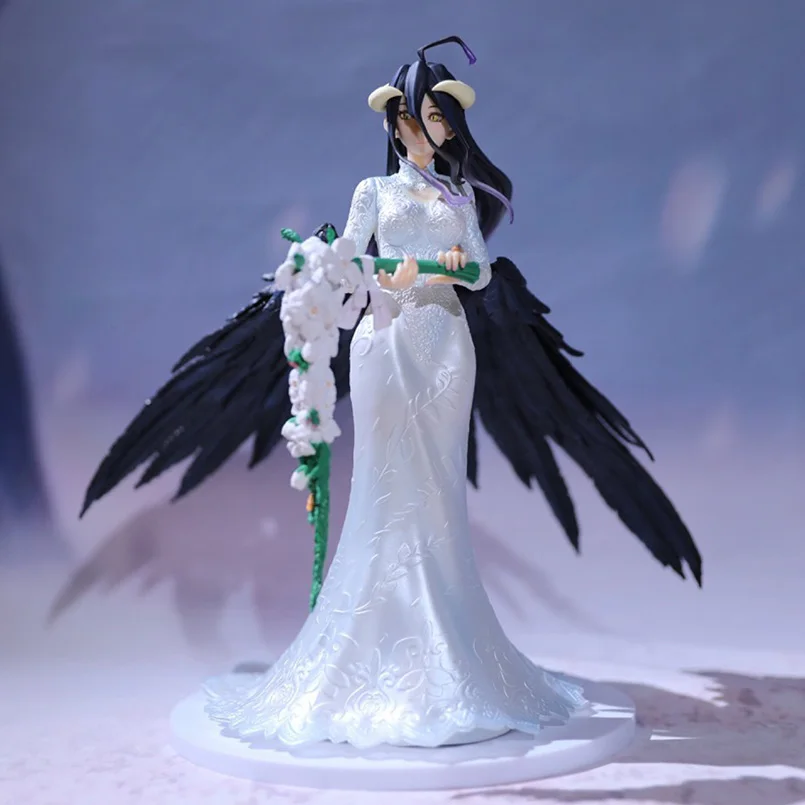 Anime OVERLORD Figura, Vestido de Noiva, Albedo PVC Action Figure,  Brinquedos Modelo Colecionáveis, Presente Infantil, 26cm - AliExpress