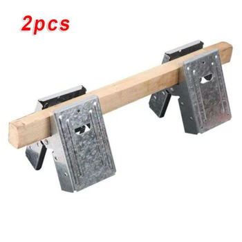 

2Pcs/Set Saw Horse Brackets 2020 New Compact Saw Horse Brackets Woodwork Fixture Portable Drywall Tools Kit 10*14*19cm Tool Part