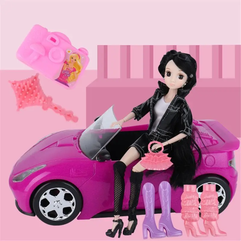 Кукла игрушка роскошный открытый автомобиль набор для Barbi Bjd Blyth 30 см/11.8in кукла обычно используется кукла аксессуары